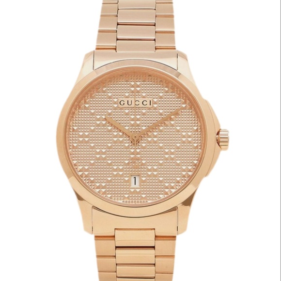 Gucci Luxurious Rose Gold Timepiece - Picture 1 of 15
